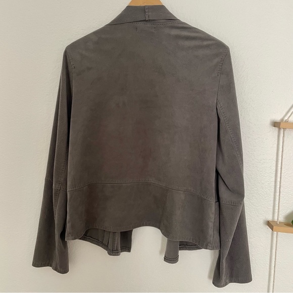 MAX STUDIO suede jacket in grey (XL) - Picture 3 of 3